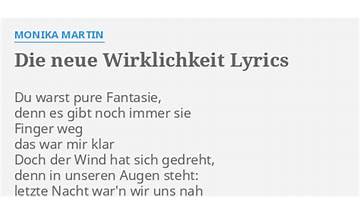 Pure Fantasie de Lyrics [Klaus Johann Grobe]