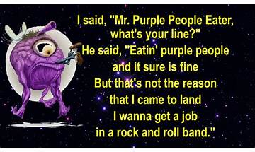 Purple People Eater en Lyrics [Glibs]