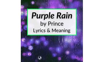 Purple Rain Freestyle en Lyrics [JAG]