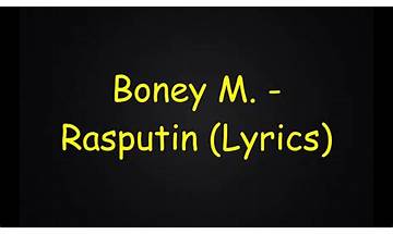 Rasputin en Lyrics [Boiled in Lead]
