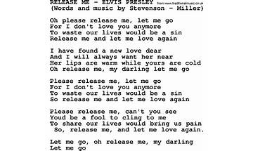 Release Me en Lyrics [Eddie Miller]