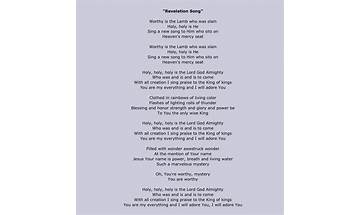 Revelation Song en Lyrics [The Maranatha Singers]