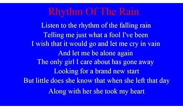 Rhythm of the Rain en Lyrics [Jerry Jeff Walker]