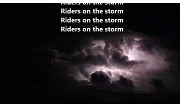 Riders on the Storm en Lyrics [Voo Voo]