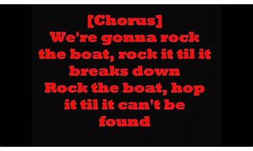 Rock the Boat en Lyrics [Jah Cure]