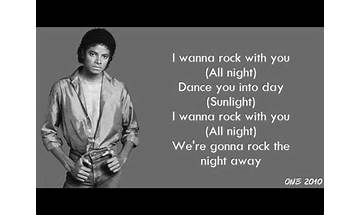 Rock with You en Lyrics [Michael Jackson]