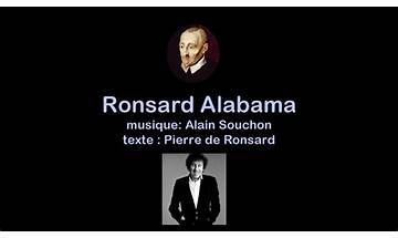 Ronsard Alabama fr Lyrics [Alain Souchon]