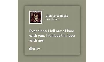 Roses and Violets en Lyrics [Kozzmos]