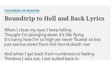 Roundtrip to Hell and Back en Lyrics [Children of Bodom]