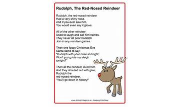Rudolph The Red-Nosed Reindeer en Lyrics [Thomas & Friends]