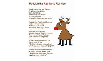 Rudolph the Red-Nosed Reindeer en Lyrics [Helene Fischer]