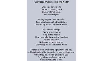 Rule The World en Lyrics [Chuuwee]