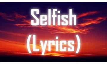 Selfish Man en Lyrics [Estef]