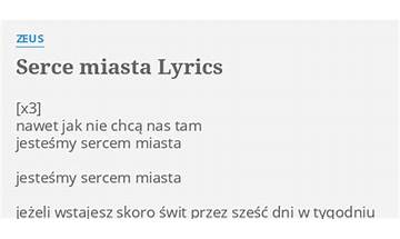 Serce Miasta pl Lyrics [Rap Addix]