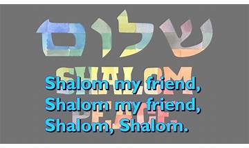 Shalom en Lyrics [Since99]