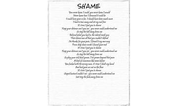 Shame en Lyrics [Simone Tang]