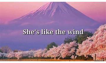 She Is Like the Wind en Lyrics [Estudios talkback]