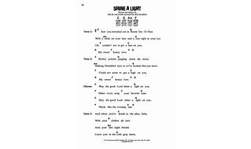 Shine A Light en Lyrics [The Mamas]