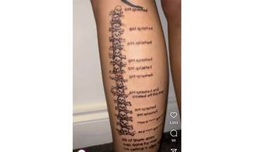 Shitty Tattoos en Lyrics [Sela Bruce]