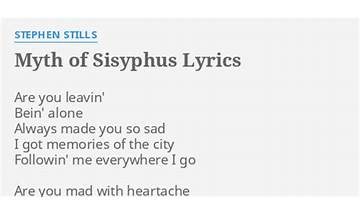 Sisyphus en Lyrics [Gorn]