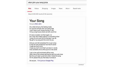 Site Search en Lyrics [MK10K]