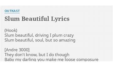 Slum Beautiful en Lyrics [Mehkai Orion]