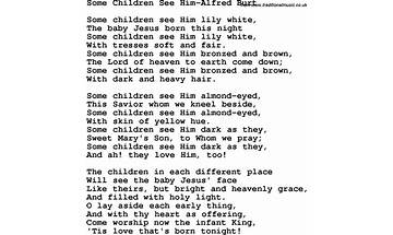 Some Children See Him en Lyrics [David Archuleta]