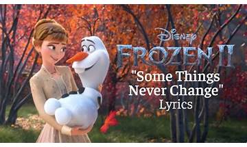 Some Things Never Change - Frozen 2 - Piano Version en Lyrics [The Blue Notes (Piano)]
