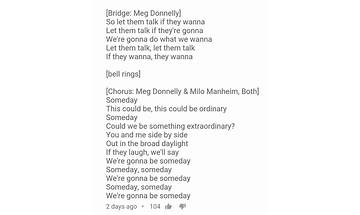 Someday en Lyrics [Colvin & Earle]