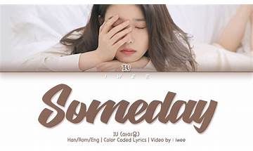 Someday ko Lyrics [IU (아이유)]