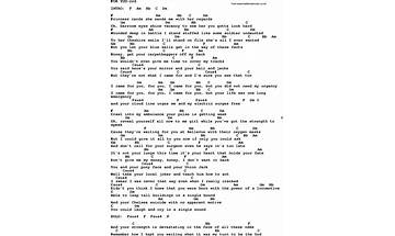 Song for You en Lyrics [The Ambassador]