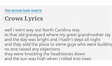 Southwestern Territory en Lyrics [The Mountain Goats]