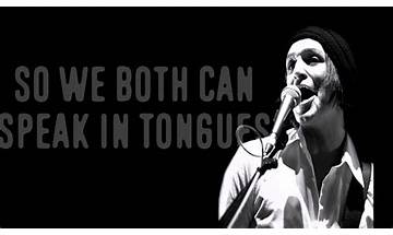Speaking In Tongues en Lyrics [Black Eyes]
