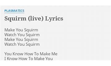 Squirm en Lyrics [Ness Lake]