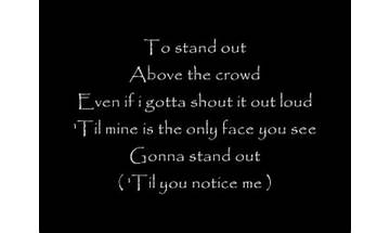 Stand Out en Lyrics [Giorgio Du\'frane]
