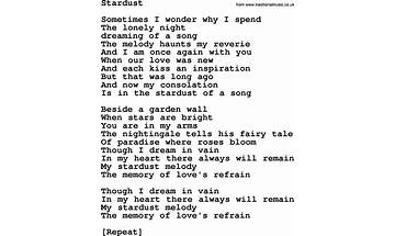 Stardust en Lyrics [George Benson]