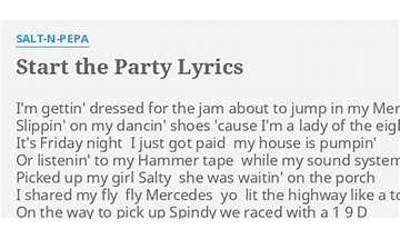 Start the Party en Lyrics [It Boys!]
