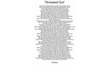 Stressed Out en Lyrics [MPR Tré]