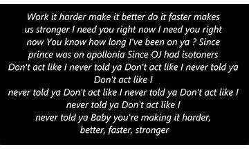 Strong en Lyrics [CMDWN]