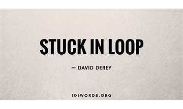 Stuck in a loop en Lyrics [Luri]