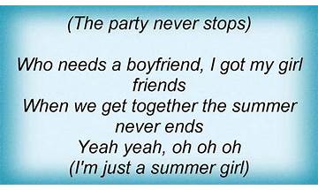 Summer Girl en Lyrics [Adb Vybz]