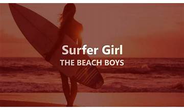 Surfer Girl en Lyrics [The Band Ice Cream]