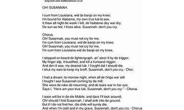 Susannah en Lyrics [The Flops]