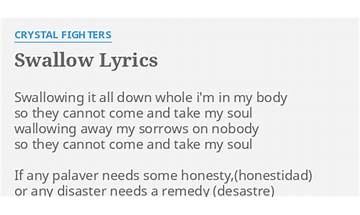 Swallow en Lyrics [Envinya]