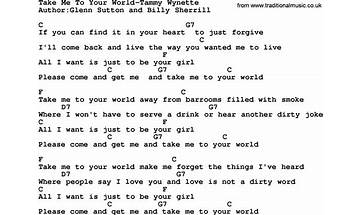 Take Me To Your World en Lyrics [Stanley Morris]