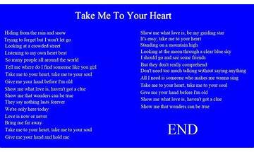 Take Me to Your Heart en Lyrics [Flux Vortex]