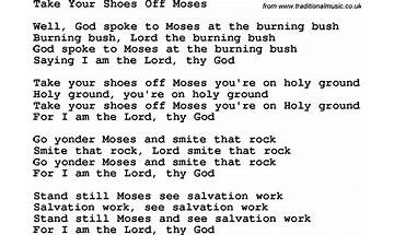 Take Off Your Shoes en Lyrics [B.B. King]