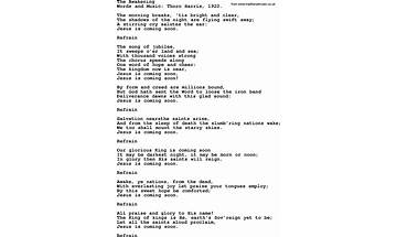 The Awakening en Lyrics [Narnia]