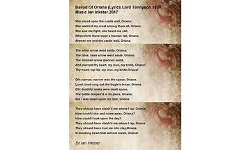 The Ballad Of Oriana en Lyrics [Annwn]