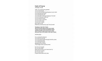 The Fame en Lyrics [Ty Balla]
